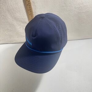 Expand Navy Blue Perforated Performance Snapback Rope Hat 5015R Mens OSFM